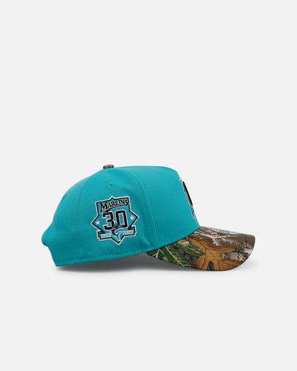 New Era Florida Marlins 'Realtree Visor' 9FORTY A-Frame Snapback Official Team Color