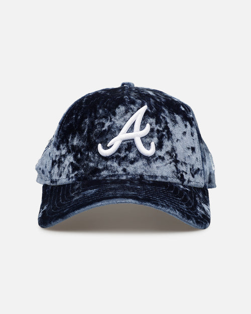 New Era Atlanta Braves 'Crushed Blue Velvet' 9FORTY A-Frame Snapback Blue