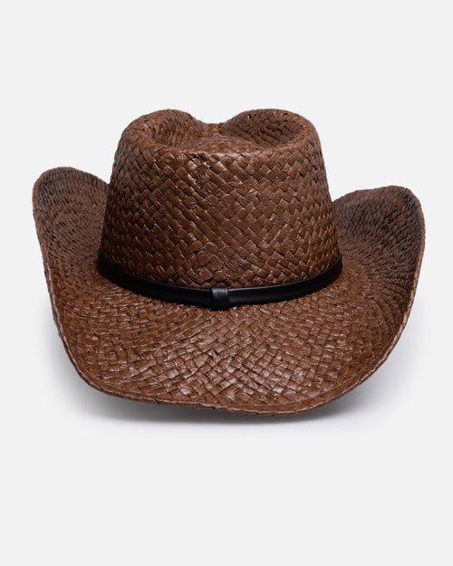 Von Dutch Vintage Ranch Cowboy Hat Brown