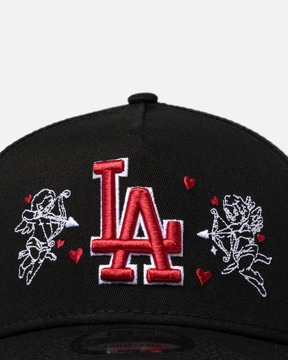 New Era Los Angeles Dodgers 'Valentines Day' 9FORTY A-Frame Snapback Black