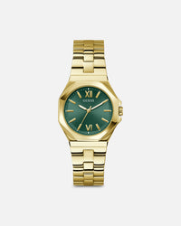 Guess Mainline Women's Empress Bracelet Watch Gold/Green