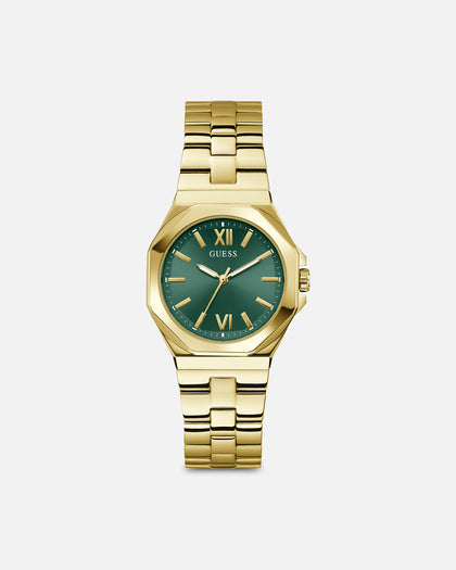 Guess Mainline Women's Empress Bracelet Watch Gold/Green