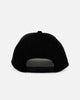 New Era Texas Rangers 'Black Cord' 9FORTY A-Frame Corduroy Snapback Black