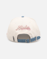 Pro Standard Atlanta Braves 'Tapestry' Pinch Front Strapback Natural