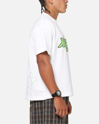 X-Large Italic Star Gorilla T-Shirt White