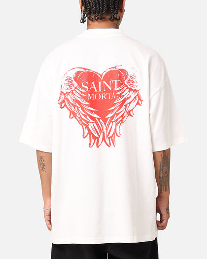 Saint Morta Angelic Heart T-Shirt Off White