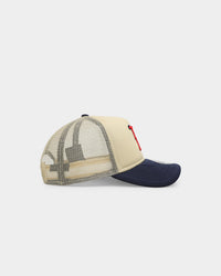 New Era Boston Red Sox All Day 9FORTY A-Frame Snapback Vegas Gold
