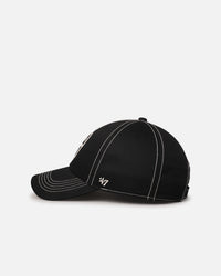 47 Brand Arsenal FC 'Contrast Stitch' 47 Clean Up Strapback Black/Bone