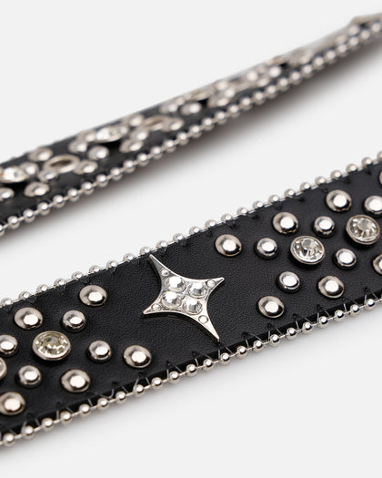 AllTheShine x Culture Kings Belt Black