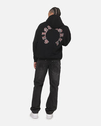 Saint Morta Worldwide Boxy Hoodie Black