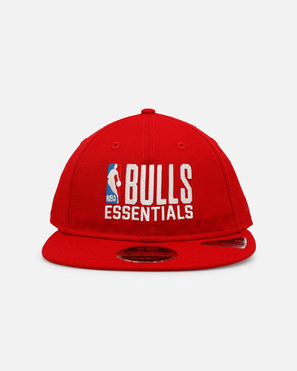 New Era Chicago Bulls 'Fear Of God x NBA' 9FIFTY Retro Crown Snapback Red