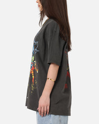 73Studio X Diablo Halloween Heroes Are Born Heavyweight T-Shirt Black Wash