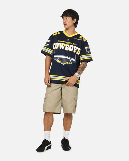Bleacher Athletic North Queensland Cowboys NRL Vegas Round 2026 Jersey Navy
