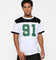 X-Large Football Short Sleeve T-Shirt Black