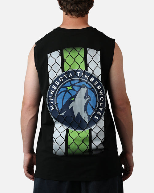 New Era Minnesota Timberwolves Muscle T-Shirt Black