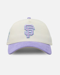 New Era San Francisco Giants 'Easter Corduroy' 9FORTY A-Frame Snapback White/Lilac