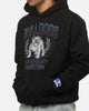 Bleacher Athletic Canterbury-Bankstown Bulldogs NRL Adult Club Wreath Hoodie Black