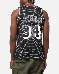 Mitchell & Ness Los Angeles Lakers Shaquille O'Neal 'Glow Web' Jersey Black