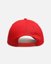 New Era Detroit Pistons 'Triple Red' 9FORTY A-Frame Snapback Red