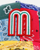 New Era Mexico National Baseball Team 'Paisley Patchwork' 9FORTY A-Frame Snapback Multi