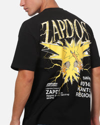 The Pokémon Collection By 73Studio Zapdos Legendary T-Shirt Black