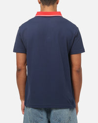 Bleacher Athletic Sydney Roosters NRL Adult Golf Polo T-Shirt Navy