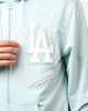 New Era Los Angeles Dodgers 'Logo Select Mint' Full Zip Hoodie Mint/White