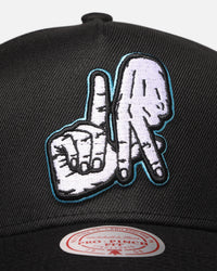 Mitchell & Ness Los Angeles Lakers 'Legends LA' Pro Pinch Snapback Black