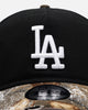 New Era Los Angeles Dodgers 'Seasoned Camo' 9FORTY A-Frame Snapback Black/Camo