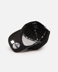 New Era Chicago Bulls 'Canvas Leather' 9FORTY A-Frame Snapback Black