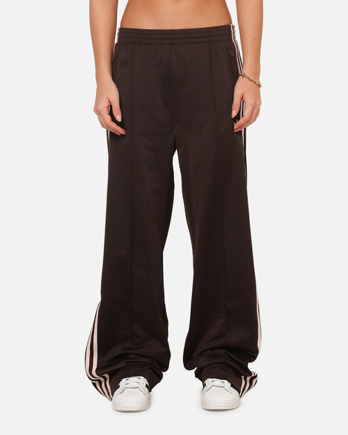 Adidas Women's Firebird Loose Track Pants Brown/Pink