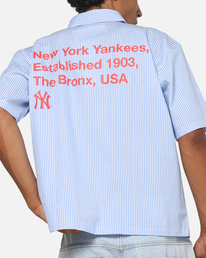 Majestic Athletic New York Yankees Graphic Boxy Shirt White/Blue