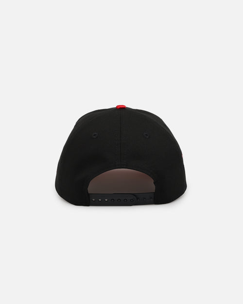 New Era San Francisco Giants 'Satin Scarlet' 9FORTY A-Frame Snapback Black/Scarlet