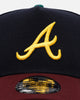 New Era Atlanta Braves 'Retro Outdoor' 9FORTY A-Frame Snapback Navy