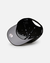 New Era New York Yankees 'Carbon Weave' 9FORTY A-Frame Snapback Black