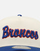 New Era Boise State Broncos 'Boise State University' 9FORTY Two Toned A-Frame Snapback Chrome/OTC