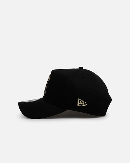 New Era Los Angeles Angels 'Raised Metallic Chainstitch' 9FORTY A-Frame Snapback Black