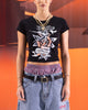Ed Hardy Women's Swallow Baby T-Shirt Black
