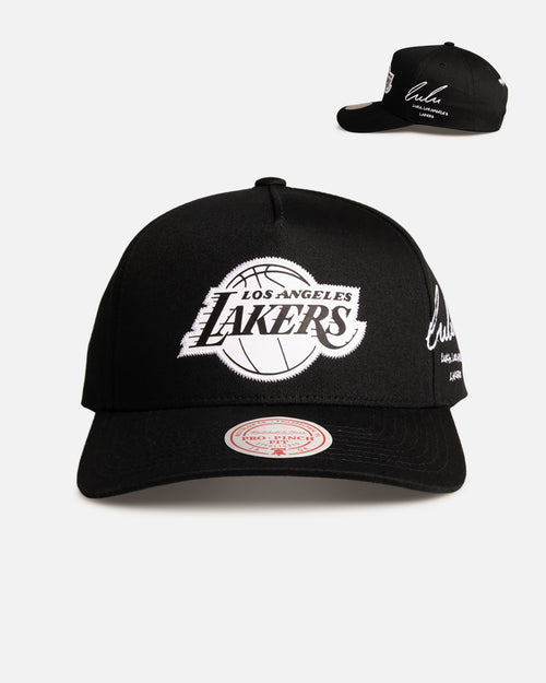 Mitchell & Ness Los Angeles Lakers Luka Dončić 'Signature' Pro Pinch Snapback Black