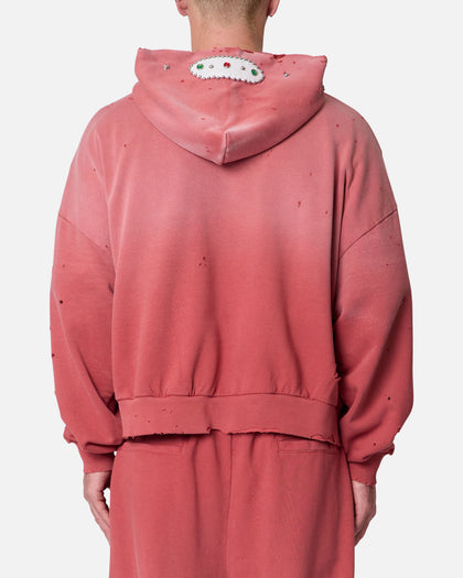 MNML Mojave Hoodie Washed Red