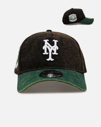 New Era New York Mets 'Washed Green 2.0' 9FORTY A-Frame Snapback Black/Green