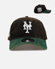New Era New York Mets 'Washed Green 2.0' 9FORTY A-Frame Snapback Black/Green