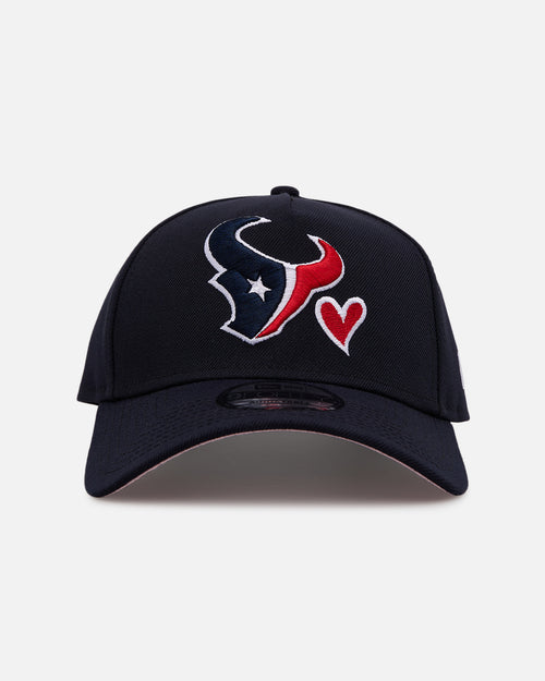 New Era Houston Texans 'Team Color Hearts' 9FORTY A-Frame Snapback Official Team Color