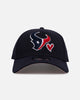 New Era Houston Texans 'Team Color Hearts' 9FORTY A-Frame Snapback Official Team Color