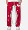 MNML 3 Patch Contrast Sweatpants Grey/Red