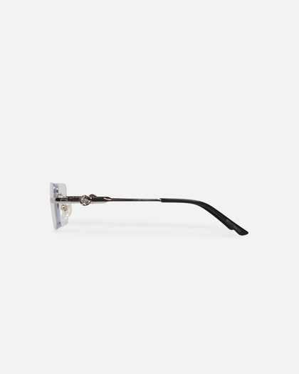 Belvoir & Co Hamptom Anti Blue Light Glasses Silver