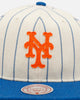 Mitchell & Ness New York Mets 'Vintage Baseball' Vintage Fit Strapback Off White