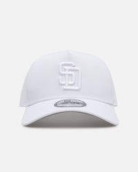 New Era San Diego Padres 'Easy White' 9FORTY A-Frame Snapback White/White
