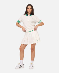Adidas Women's Originals Pleated Skort Chalk White