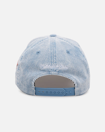 Mitchell & Ness Detroit Tigers 'Dusty Cord' Pro Pinch Snapback Light Blue